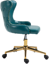 Load image into Gallery viewer, Hendrix Blue Faux Leather Office Chair
