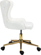 Load image into Gallery viewer, Hendrix White Faux Leather Office Chair
