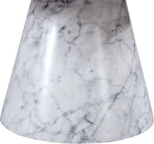 Load image into Gallery viewer, Omni White Faux Marble Coffee Table
