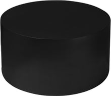 Load image into Gallery viewer, Cylinder Matte Black Coffee Table
