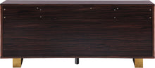 Load image into Gallery viewer, Excel Brown Zebra Wood Veneer Lacquer Sideboard/Buffet
