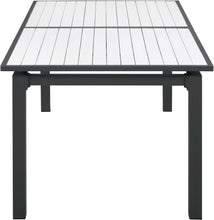 Load image into Gallery viewer, Nizuc White manufactured wood Outdoor Patio Aluminum Dining Table
