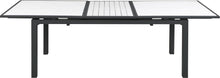 Load image into Gallery viewer, Nizuc White manufactured wood Outdoor Patio Aluminum Dining Table
