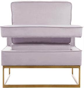 Noah Pink Velvet Accent Chair