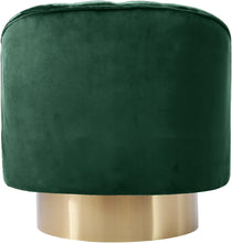 Load image into Gallery viewer, Farrah Green Velvet Accent Chair
