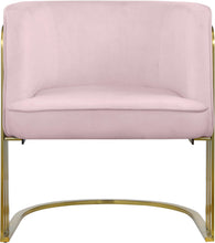 Load image into Gallery viewer, Rays Pink Velvet Accent Chair
