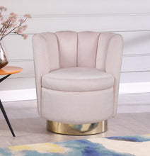 Load image into Gallery viewer, Lily Pink Velvet Accent Chair
