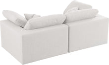 Load image into Gallery viewer, Serene Cream Linen Fabric Deluxe Cloud Modular Sofa
