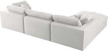 Load image into Gallery viewer, Serene Cream Linen Fabric Deluxe Cloud Modular Sectional
