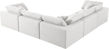 Load image into Gallery viewer, Serene Cream Linen Fabric Deluxe Cloud Modular Sectional
