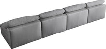 Load image into Gallery viewer, Serene Grey Linen Fabric Deluxe Cloud Modular Armless Sofa
