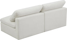 Load image into Gallery viewer, Plush Cream Velvet Standard Cloud Modular Sofa
