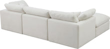 Load image into Gallery viewer, Plush Cream Velvet Standard Cloud Modular Sectional
