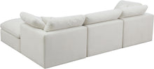 Load image into Gallery viewer, Plush Cream Velvet Standard Cloud Modular Sectional
