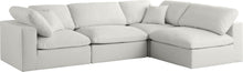 Load image into Gallery viewer, Plush Cream Velvet Standard Cloud Modular Sectional
