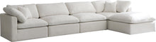 Load image into Gallery viewer, Plush Cream Velvet Standard Cloud Modular Sectional
