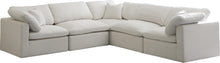 Load image into Gallery viewer, Plush Cream Velvet Standard Cloud Modular Sectional
