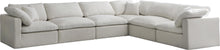 Load image into Gallery viewer, Plush Cream Velvet Standard Cloud Modular Sectional
