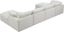 Load image into Gallery viewer, Plush Cream Velvet Standard Cloud Modular Sectional
