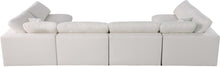 Load image into Gallery viewer, Plush Cream Velvet Standard Cloud Modular Sectional
