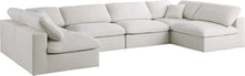 Load image into Gallery viewer, Plush Cream Velvet Standard Cloud Modular Sectional
