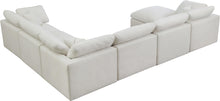 Load image into Gallery viewer, Plush Cream Velvet Standard Cloud Modular Sectional
