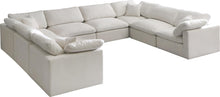 Load image into Gallery viewer, Plush Cream Velvet Standard Cloud Modular Sectional
