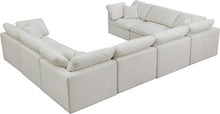 Load image into Gallery viewer, Plush Cream Velvet Standard Cloud Modular Sectional
