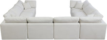 Load image into Gallery viewer, Plush Cream Velvet Standard Cloud Modular Sectional
