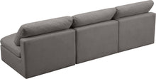 Load image into Gallery viewer, Plush Grey Velvet Standard Cloud Modular Sofa
