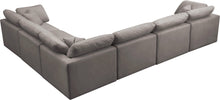 Load image into Gallery viewer, Plush Grey Velvet Standard Cloud Modular Sectional
