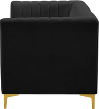 Load image into Gallery viewer, Alina Black Velvet Modular Sofa
