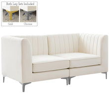 Load image into Gallery viewer, Alina Cream Velvet Modular Sofa
