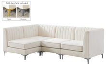 Load image into Gallery viewer, Alina Cream Velvet Modular Sectional
