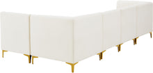 Load image into Gallery viewer, Alina Cream Velvet Modular Sectional
