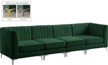 Load image into Gallery viewer, Alina Green Velvet Modular Sectional
