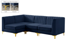 Load image into Gallery viewer, Alina Navy Velvet Modular Sectional
