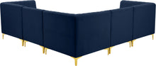 Load image into Gallery viewer, Alina Navy Velvet Modular Sectional
