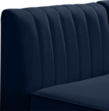 Load image into Gallery viewer, Alina Navy Velvet Modular Sectional
