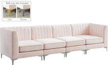 Load image into Gallery viewer, Alina Pink Velvet Modular Sectional
