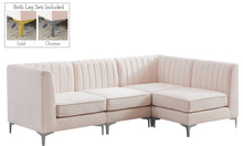 Load image into Gallery viewer, Alina Pink Velvet Modular Sectional
