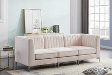 Load image into Gallery viewer, Alina Pink Velvet Modular Sectional
