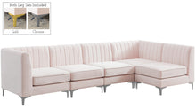 Load image into Gallery viewer, Alina Pink Velvet Modular Sectional
