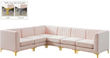 Load image into Gallery viewer, Alina Pink Velvet Modular Sectional
