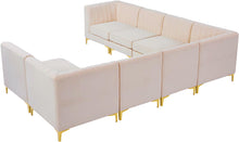 Load image into Gallery viewer, Alina Pink Velvet Modular Sectional
