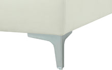 Load image into Gallery viewer, Julia Cream Velvet Modular Ottoman
