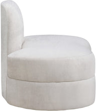 Load image into Gallery viewer, Mitzy Cream Velvet Chair
