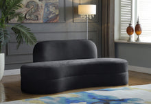 Load image into Gallery viewer, Mitzy Grey Velvet Sofa
