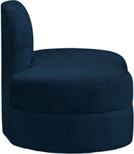 Load image into Gallery viewer, Mitzy Navy Velvet Chair
