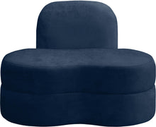 Load image into Gallery viewer, Mitzy Navy Velvet Chair
